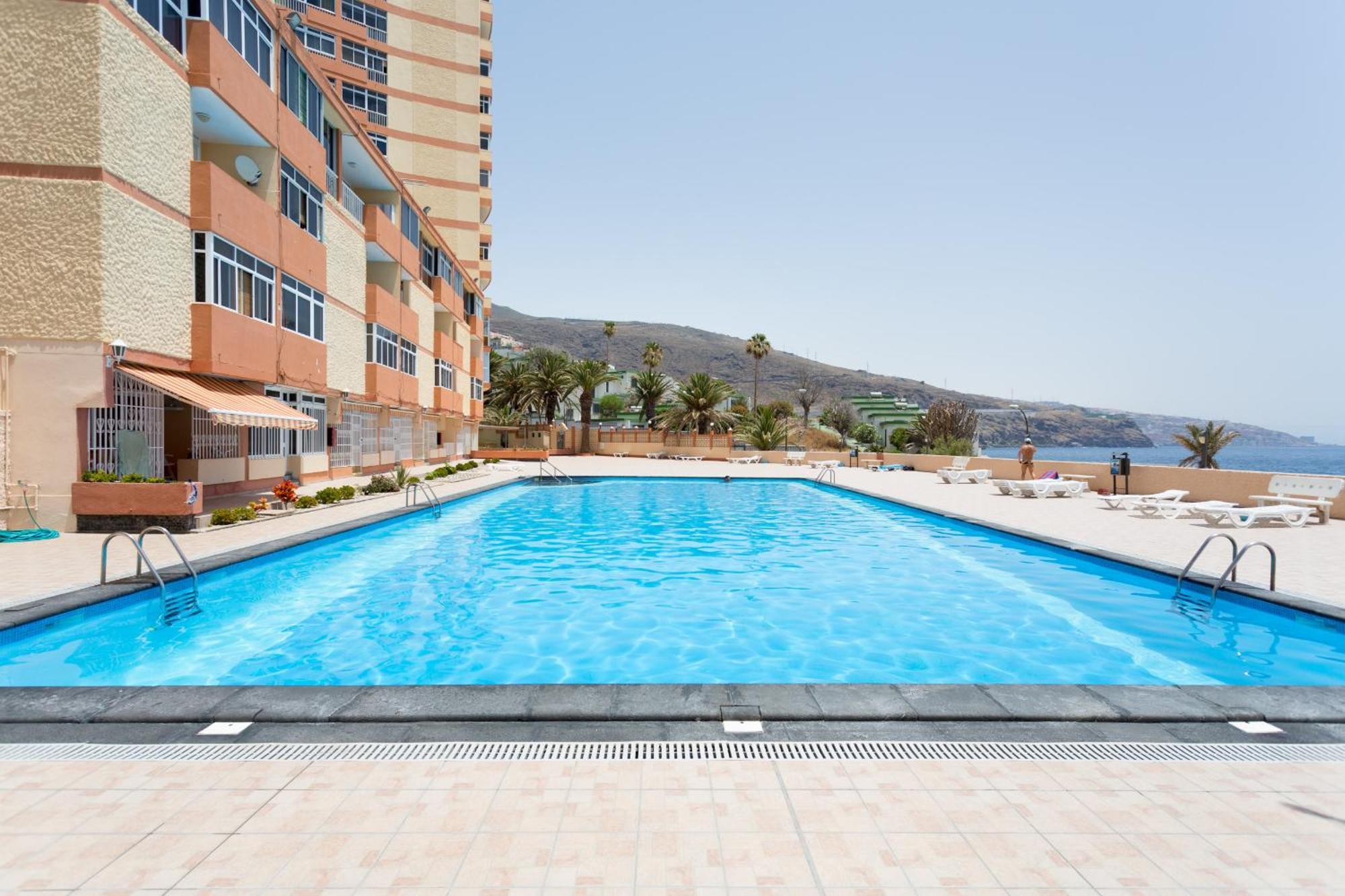 Frontline Duplex Las Arenitas With Pool Candelaria Ngoại thất bức ảnh