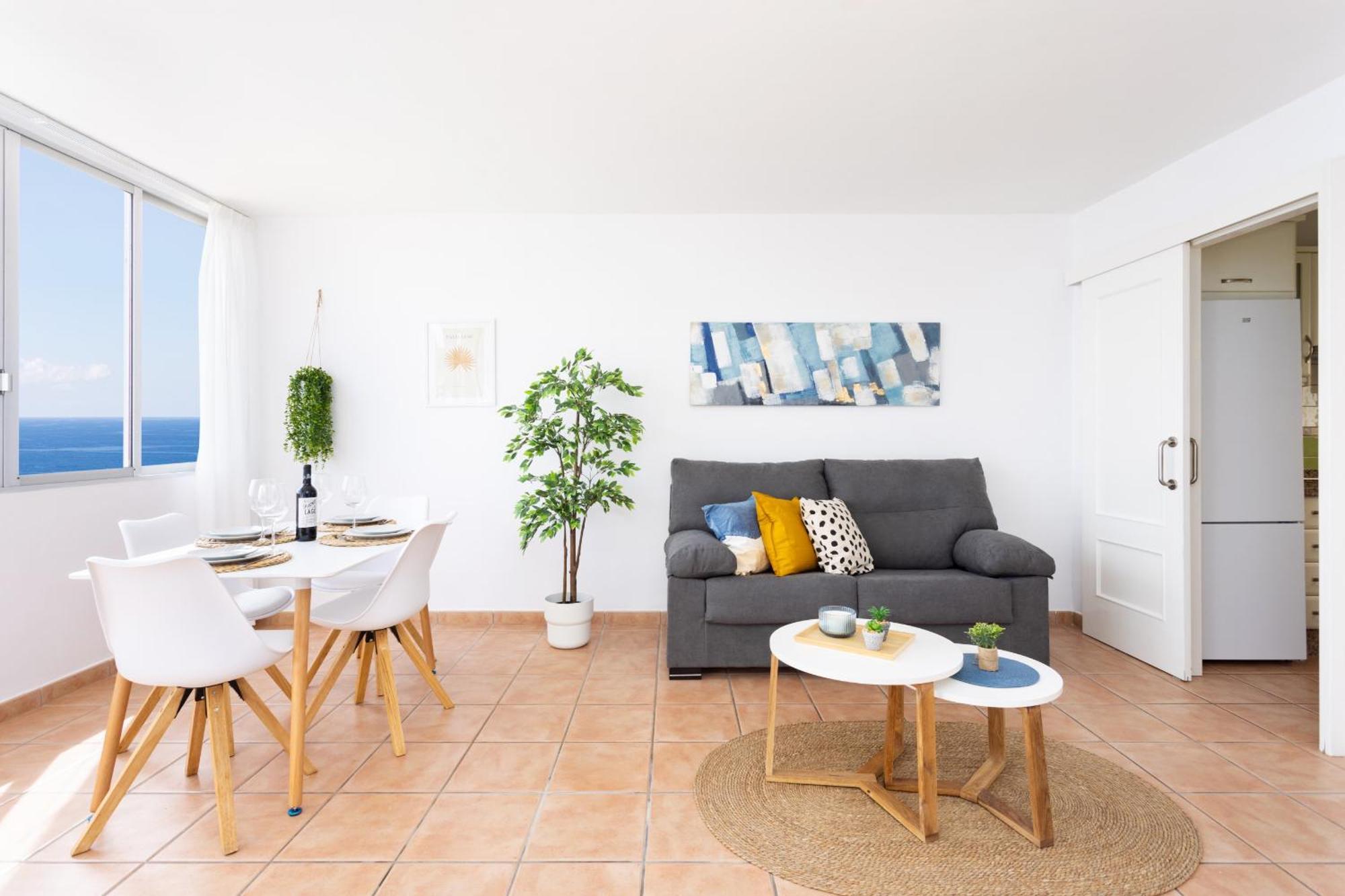 Frontline Duplex Las Arenitas With Pool Candelaria Ngoại thất bức ảnh