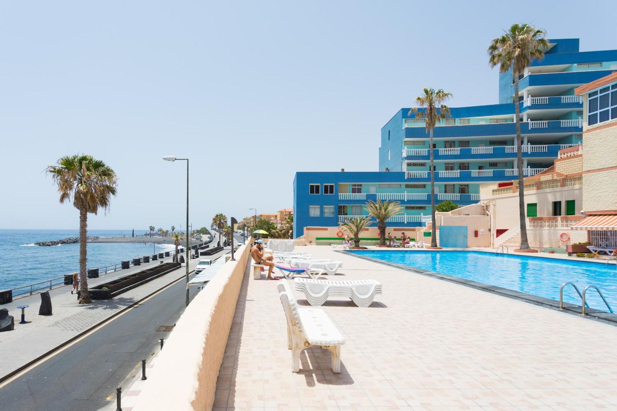 Frontline Duplex Las Arenitas With Pool Candelaria Ngoại thất bức ảnh